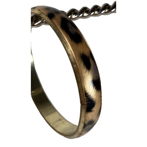Cheetah Bangle Women's Bracelet GUC Designer Animal Fashion Bangle - Picture 4 of 7